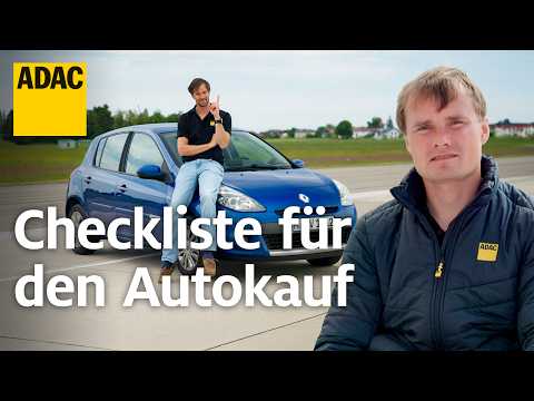 Auto kaufen: Die fünf wichtigsten Tipps für den Gebrauchtwagenkauf I ADAC