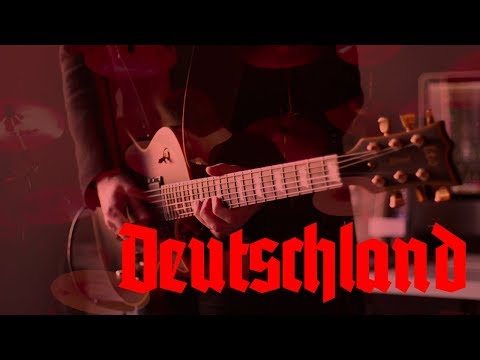 Rammstein - Deutschland - Instrumental Guitar cover by Robert Uludag/Commander Fordo FEAT. Dean on drums