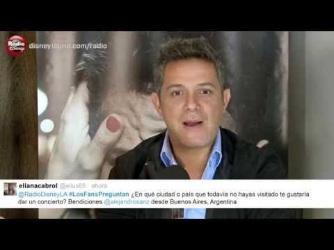 Alejandro Sanz responde a sus fans en #LosFansPreguntan