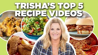 TOP 5 Trisha Yearwood Recipe Videos of All Time | Trisha&#39;s Southern Kitchen | Food Network