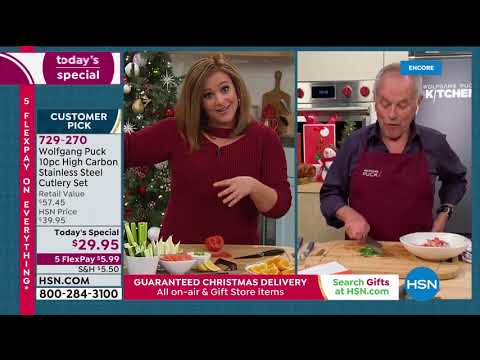 HSN | Chef Wolfgang Puck Holiday Gifts 12.15.2020 - 03 AM