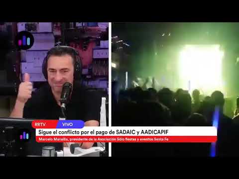 Marcelo Mansilla en Radio Rafaela sobre SADAIC 