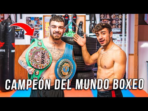 Así entrena el CAMPEÓN DEL MUNDO de BOXEO | Todos SUS TRUCOS!!