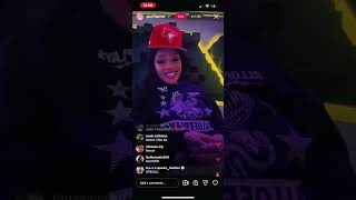 Glorilla Goes Live To Preview New Music, March or Special? Talks About Connecting With Fans More 