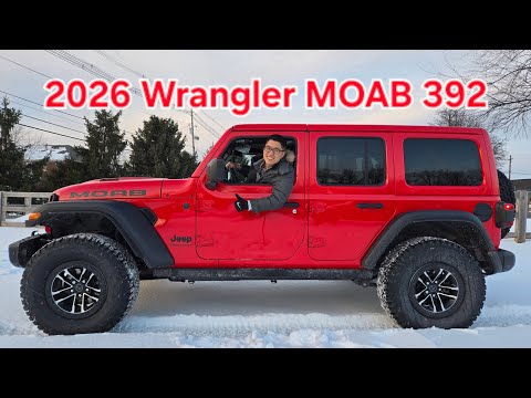 FIRST LOOK: 2026 Jeep Wrangler MOAB 392 in Firecracker Red!🔥