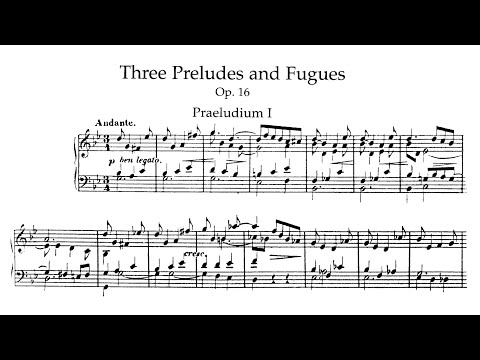 Clara Schumann - 3 Preludes and Fugues, Op. 16 (De Beenhouwer)