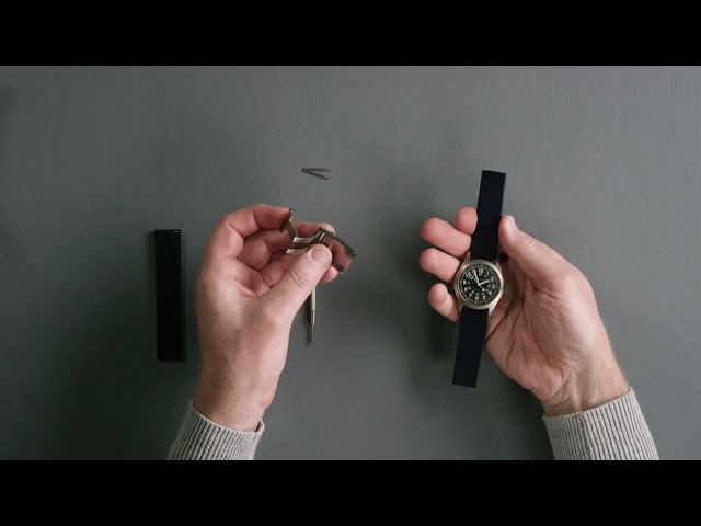 Vídeo relacionado con Archer Watch Straps - Correas de Reloj de Silicona Suave de Liberación Rápida (Negro, 21mm)