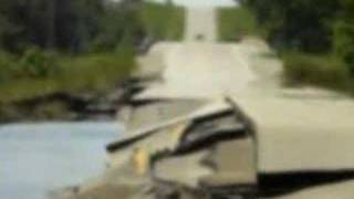 preview picture of video 'Iowa Floods of '08 - Road Damage'