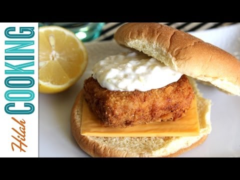 Filet-O-Fish Sandwich (Copy Cat Recipe) | Hilah Cooking