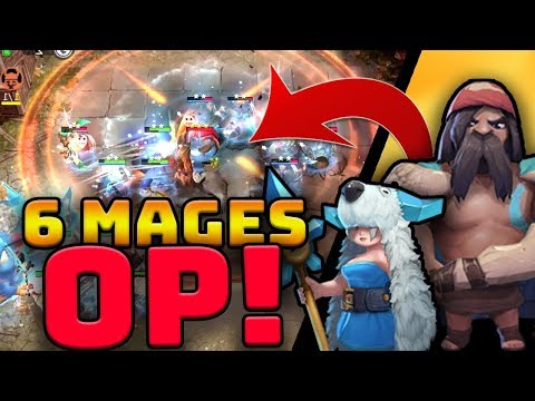 6 Mages BEATS everything in the META 💥 | Full Walkthrough | Auto Chess Mobile