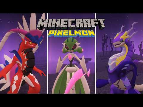 Pixelmon Version 9.1.12 Update! The Scarlet and Violet Legendaries!