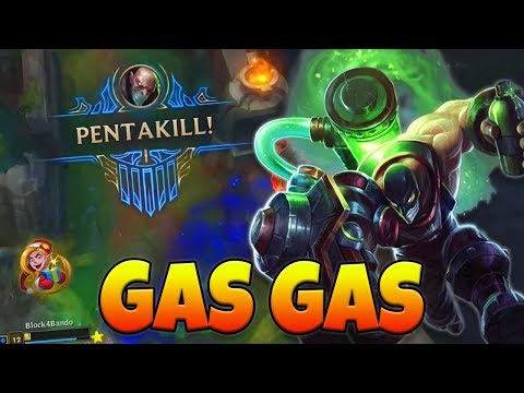 GAS GAS SINGED - League of Legeds ITA #1217