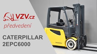 Caterpillar 2EPC6000 elektrisk gaffeltruck til salgs - Bilde 4 | Forkliftonline NO Caterpillar 2EPC6000 elektrisk gaffeltruck | Bilde 4 - Forkliftonline