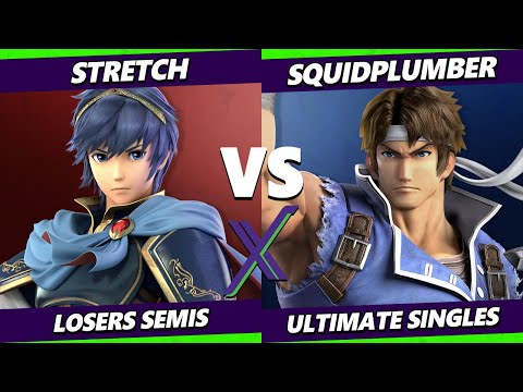 S@X 496 Losers Semis - Stretch (Marth) Vs. Squidplumber (Richter) Smash Ultimate - SSBU