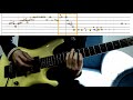 How to play#3/4 (The SOLO) Until we say goodbye: Beat-based Tab & Demo with metronome