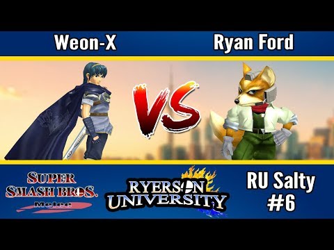 RU Salty Fall 2017 #6 - Weon-X (Marth) vs Ryan Ford (Fox) - Grand Finals