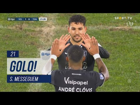Goal | Golo S. Messeguem: Ac. Viseu (1)-0 Tondela (Taça da Liga 22/23 - Fase 1 - Jornada 5)