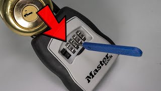 How To Find The Combination To A Master Lock Key Box Fast!
