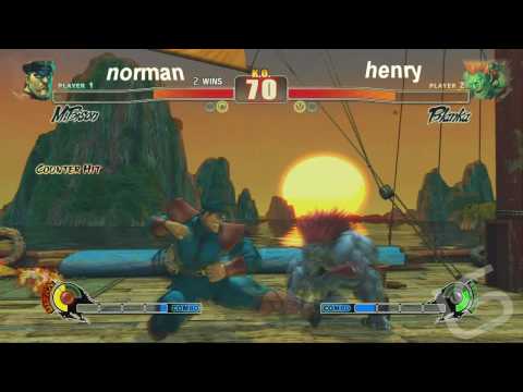 OzHadou 2009 - SF4 - norman vs henry