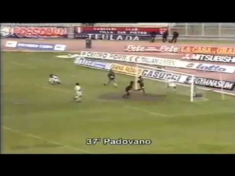 Serie A 1994-1995, day 28 Cagliari - Reggiana 4-2 (2 L.Oliveira, 2 Muzzi, Padovano, Futre)