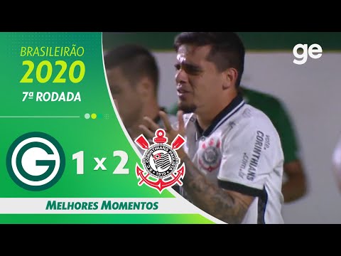 Gols e lances de Goiás x Corinthians