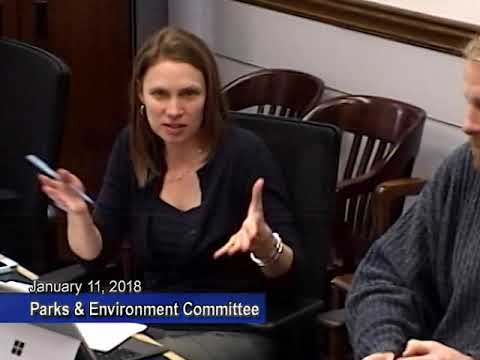 Parks and Environmental Matters Committee - January 11, 2018