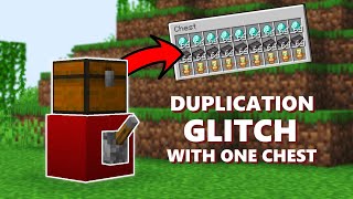 Minecraft 1.19/1.20 EASIEST Duplication Glitch for any item! – One Chest