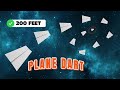 How To Make A Paper Plane That Plane Dart