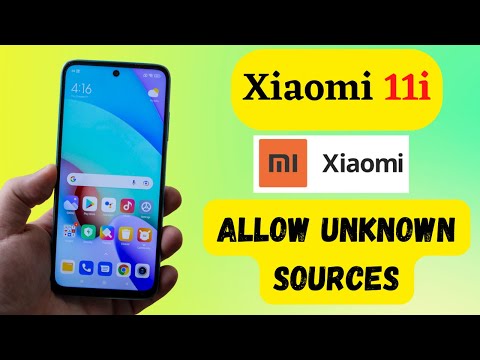 How to Allow Unknown Sources in Xiaomi 11i – Enable App Installation