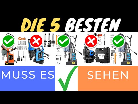 **THE 5 BEST MAGNETIC DRILLS OF 2025 🔧⚙️ – POWER & PRECISION FOR YOUR PROJECT!**