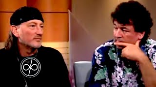 Ian Gillan & Roger Glover being interviewed by John Laws on Australian TV 1999