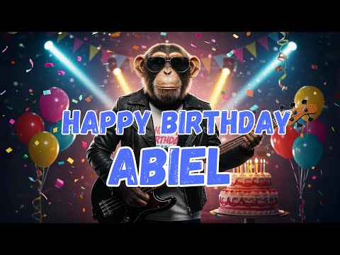ABIEL Happy Birthday Song - Happy Birthday to Abiel