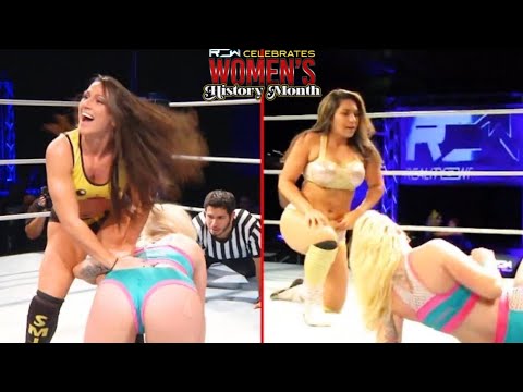 Hyan & Kylie Rae vs Laynie Luck & Ivory Robyn [FULL MATCH] Reality of Wrestling (Women’s Wrestling)