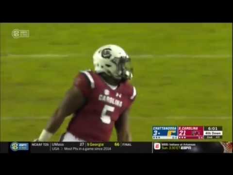 2018 USC vs Chattanooga - Keir Thomas Sack