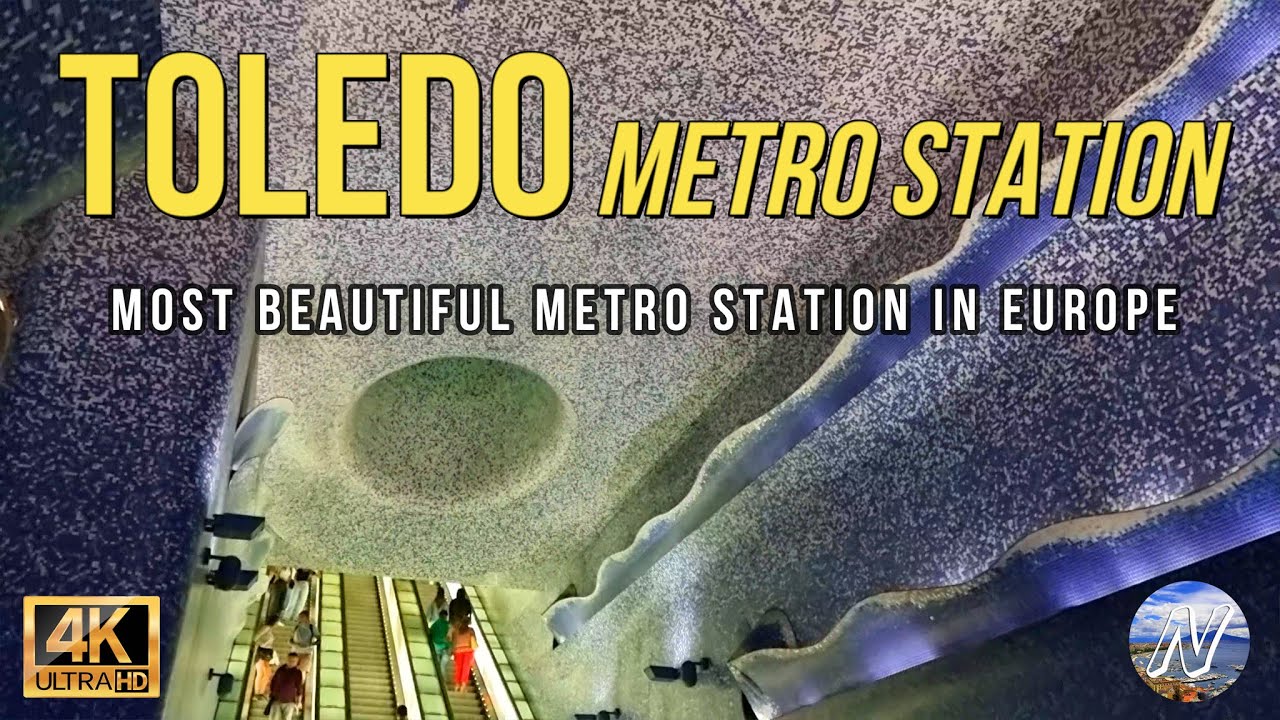 Embark on an immersive virtual walking tour of the Toledo Metro Station.
