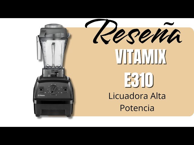 Vídeo relacionado con Vitamix VX1 - Licuadora de cocina de grado profesional para batidos, sopas, jugos y más, 10 velocidades, cuchillas de acero inoxidable, aparato de cocina autolimpiable, recipiente clásico de 64 onzas