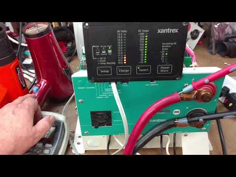 South Trails RV Xantrex inverter testing