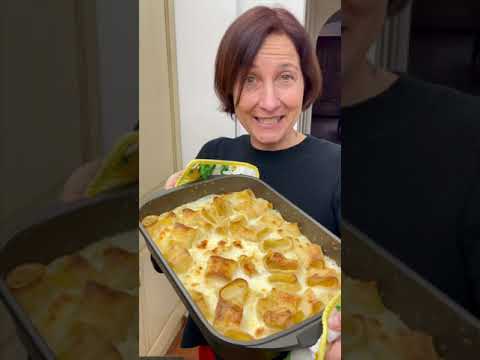 Pasta al forno con formaggi avanzati