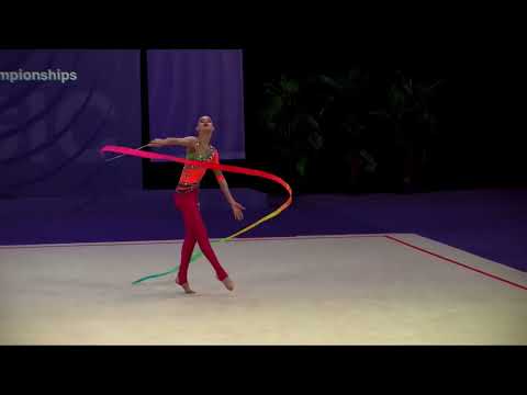 Nino Kvantaliani GÉO Ribbon AA FIG JUNIOR WORLD CHAMPIONSHIP 2023