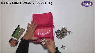 PA10 Mini Organizer (Petite) | Yazzii Travel Bag