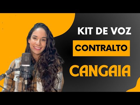 KIT DE ENSAIO - CONTRALTO - CANGAIA