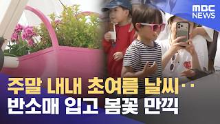 봄꽃 보고, 보트 타고‥ 말 나들이 '북적' (2026.04.19/뉴스데스크/부산MBC)