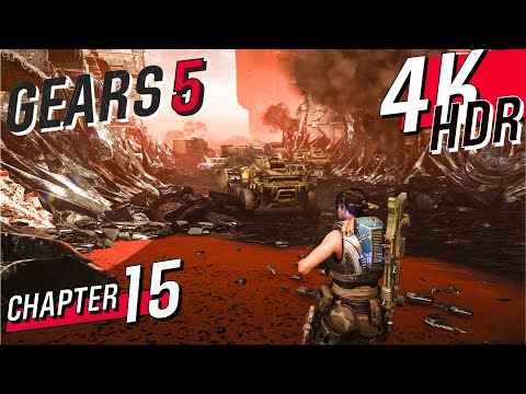 [4K HDR] GEARS 5 (Experienced / 100%) Walkthrough part 15 - Act 3: Some Assembly Required
