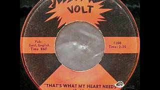 Otis Redding - That's What My Heart Needs Volt-109 1963