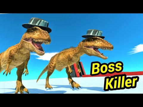 Twin carcharodontosaurus vs every strong units (Higher price) Animal Revolt Battle Simulator