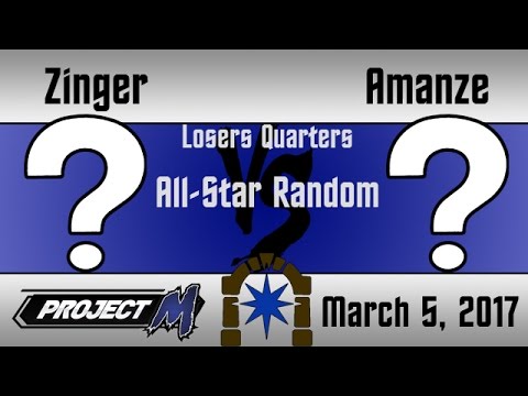 Project M @ DVG #3 - Zinger vs Amanze - All-Star Random Losers Quarters