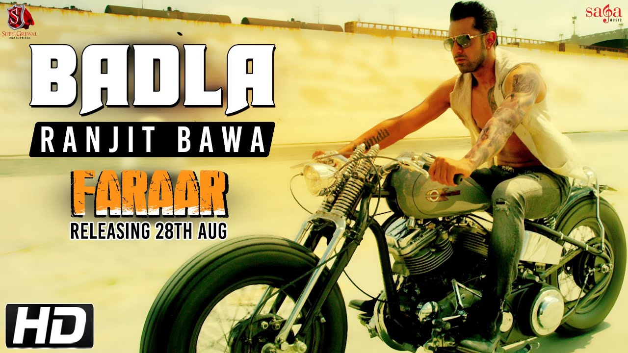 Badla Lyrics  | Faraar | Bohemia, Gippy Grewal | Ranjit Bawa | Jatinder Shah