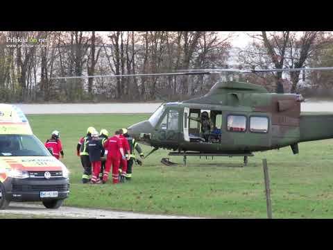 Helikopter Slovenske vojske v Ljutomeru