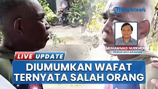 Heboh Dikira Meninggal, Lansia di Tuban Mendadak Muncul Setelah Pengumuman Kematian di Masjid