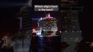 AIDAPRIMA / AIDAMAR / AIDANOVA sail away- ship horn competition  | Shipspotting Hamburg